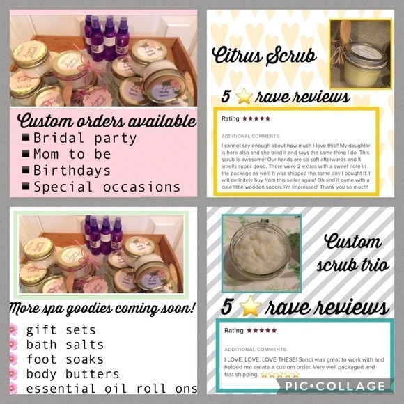 Aromatherapy Spa self care bundle gift set handcrafted organic oversized mug - Picture 8 of 9